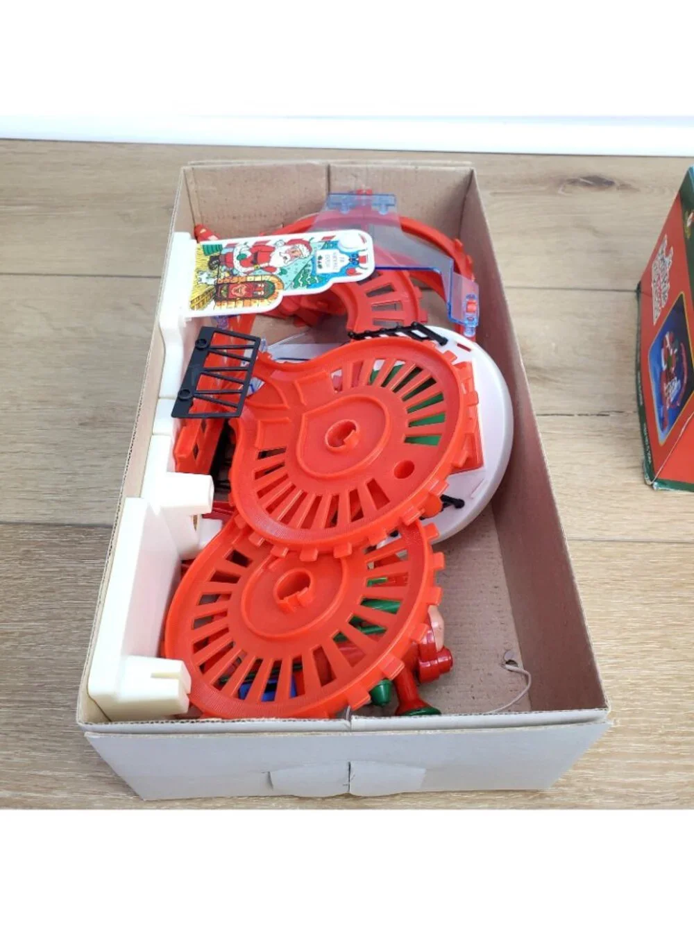 Kurt Adler Musical North Pole Express Train Set (as seen Baby Einstein) Whistle